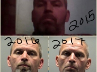 Before and after meth. 3 year span